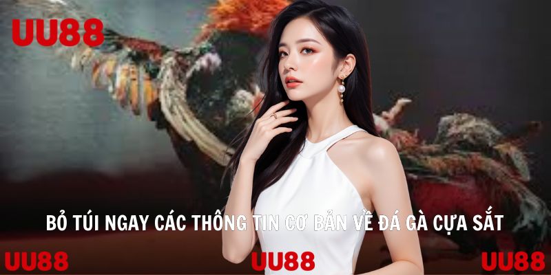 Đá Gà Cựa Sắt Trò Chơi Làm Mưa Làm Gió Của Nhà Cái UU88 - Vowin